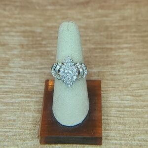 Diamond Cocktail Ring in 10K Gold